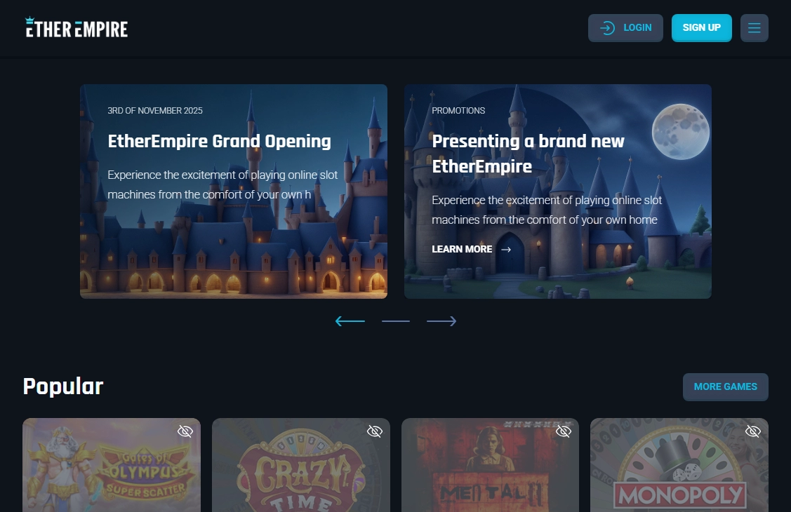 Ether Empire Casino